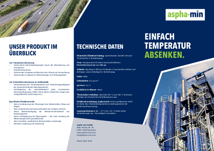 aspha-min - Kurzinfo
